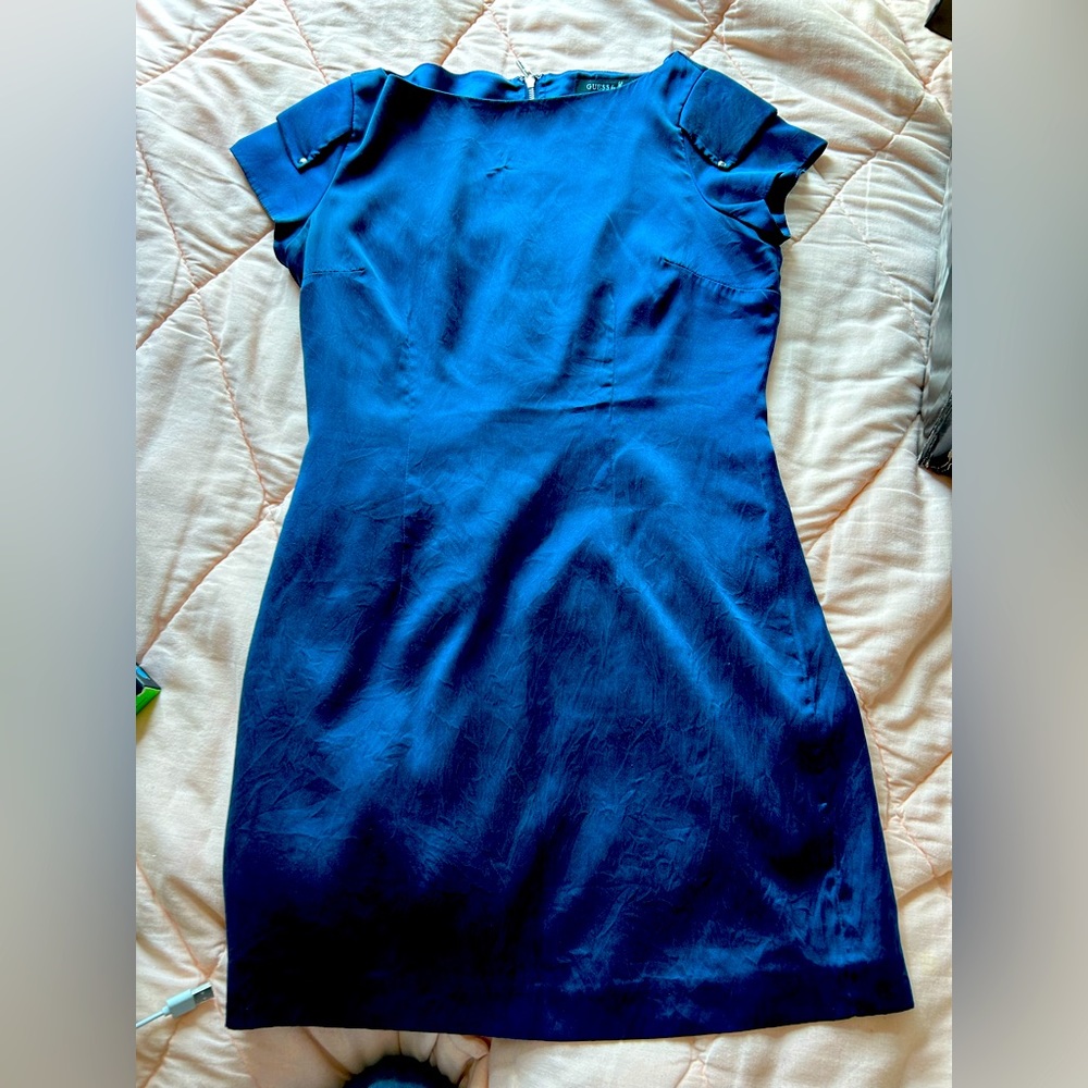 Guess by Marciano navy blue dress